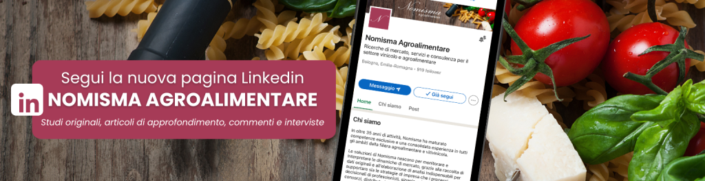 Segui la pagina Linkedin Nomisma Agroalimentare